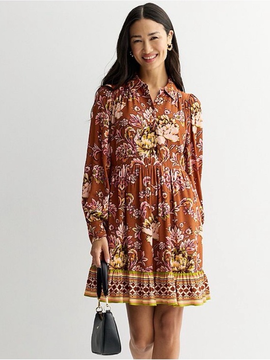 Farmers Market Dresses & Skirts - NEW…Farmers Market Floral Button-Front Flowy Shift Dress